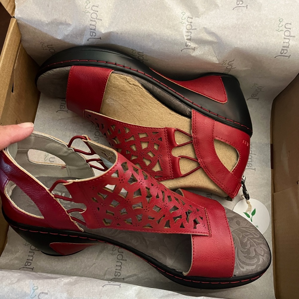 NIB JBU by Jambu Isla Sandals, Size 8.5